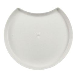 VASCELLA Assiettes Ano canne à sucre sans PFAS ø 12 x 1 cm demi-lune blanc (1200 unités) - blanc Bagasse V123155_0