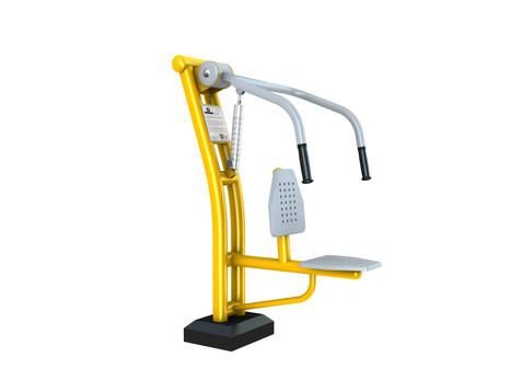 Appareil de musculation extérieur - Push - Gamme Piston - 8 niveaux de résistance - HEH-10_0
