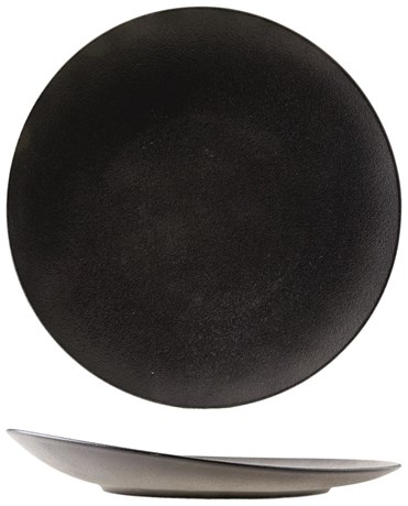 ASSIETTE PLATE BLACKSTONE NOIR 27 CM