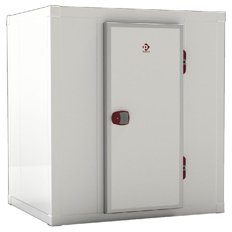 Chambre froide avec isolation 100 mm et dimensions extérieures 2030x2030x2230 mm - C65B/10BF_0