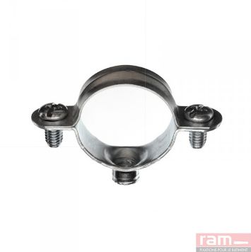 Colliers de fixation en acier zingué - SOC RAM Chevilles et Fixations - diamètre tube 8 - 51008_0