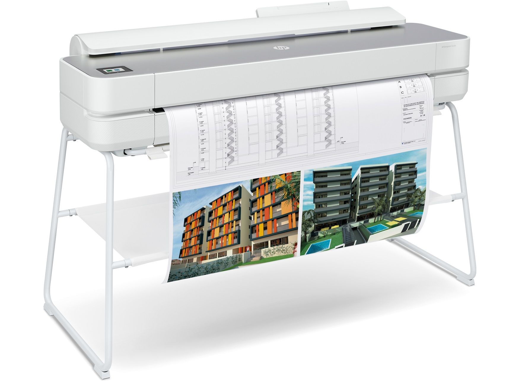 Traceur HP DesignJet Studio - Imprimante grand format 36 pouces (91 cm/A0) - Neutre en carbone, Wi-Fi, Ethernet, USB_0