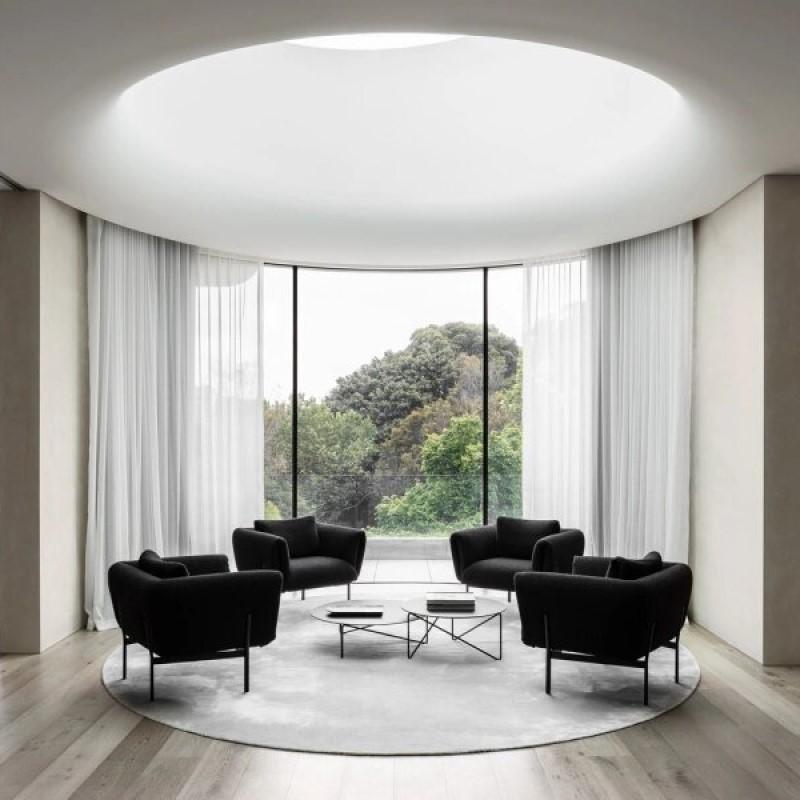 Fauteuil design IMPRESSION Prostoria - esthétique et confortable pour espace d'accueil ou salon_0