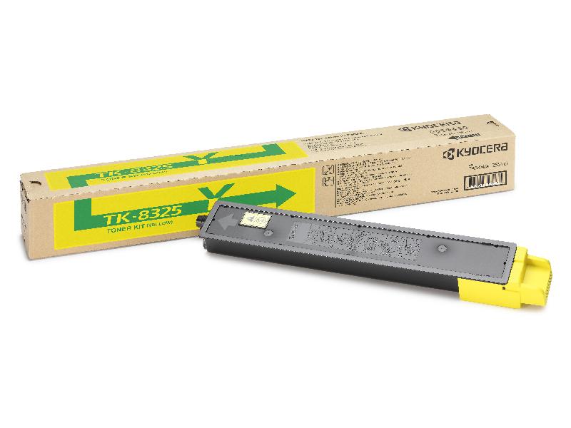 KYOCERA TK-8325Y Cartouche de toner 1 pièce(s) Original Jaune_0