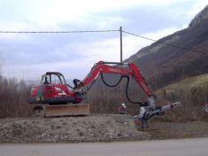 Mât de forage TEI MAT HEM 550 - pour pelle ou chargeuse de 20 tonnes minimum_0