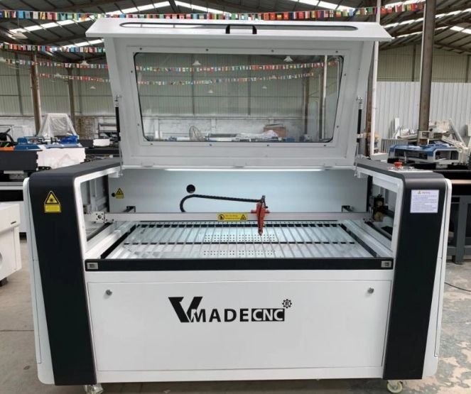 Machine de découpe laser CO2 1610 - Vmade CNC - vitesse de coupe jusqu'à 50000 mm/min_0