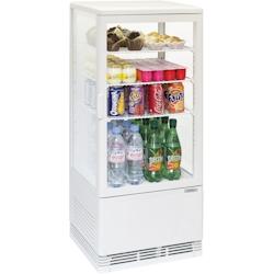 Mini vitrine réfrigérée positive 78L Blanche Casselin - CVR78LB_0