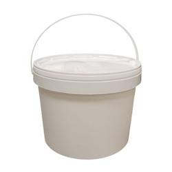 Seau alimentaire blanc 10 kg - S801_0