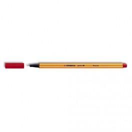 STABILO STYLO FEUTRE POINT 88 ROUGE, POINTE FINE 88/40