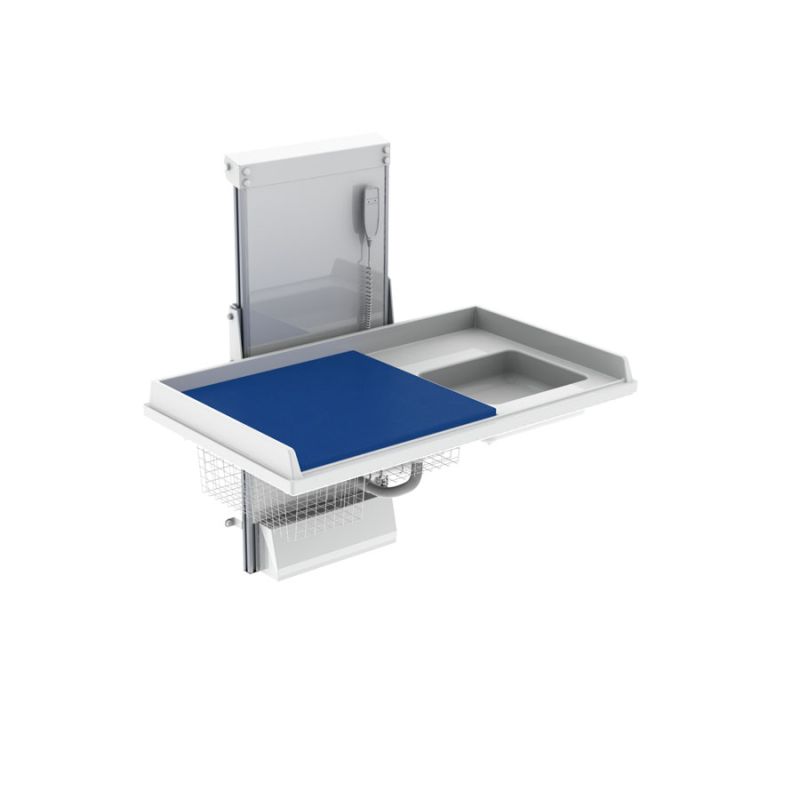 Table à langer pour handicapé - granberg  - électrique à hauteur variable pour bébé, largeur 140 cm + lavabo - 334-141_0