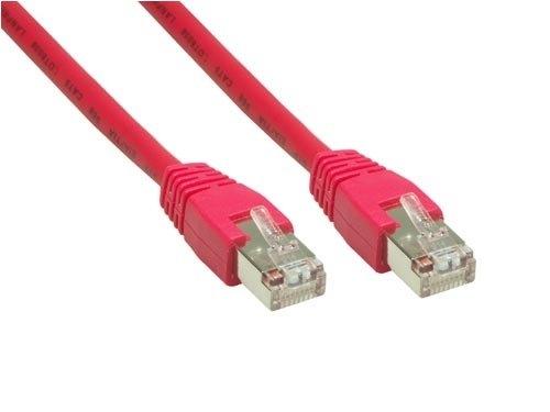 Câble RJ45 Alcasa 8060-300R - Cat6 S/FTP - 30m - Connecteurs plaqués or - PVC - Rouge_0
