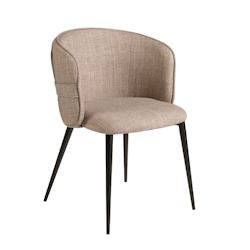 AC ANGEL CERDA Angel Cerdá Chaise en tissu marron 4146C 58 x 58 x 77 - marron textile 8435631027805_0