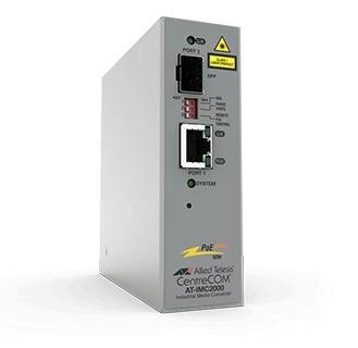 Allied Telesis AT-IMC2000TP/SP-980 convertisseur de support réseau 1000 Mbit/s 850 nm Gris_0