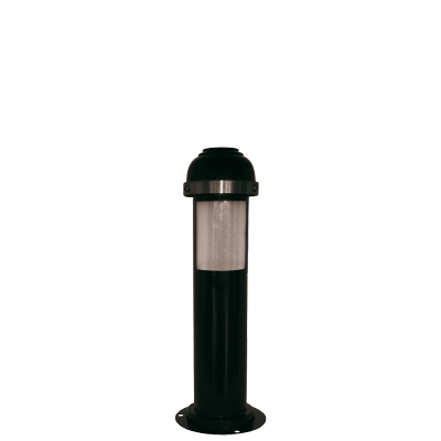 Borne lumineuse d'éclairage public Romane II - 50W - aluminium - style classique - fonte d'acier_0