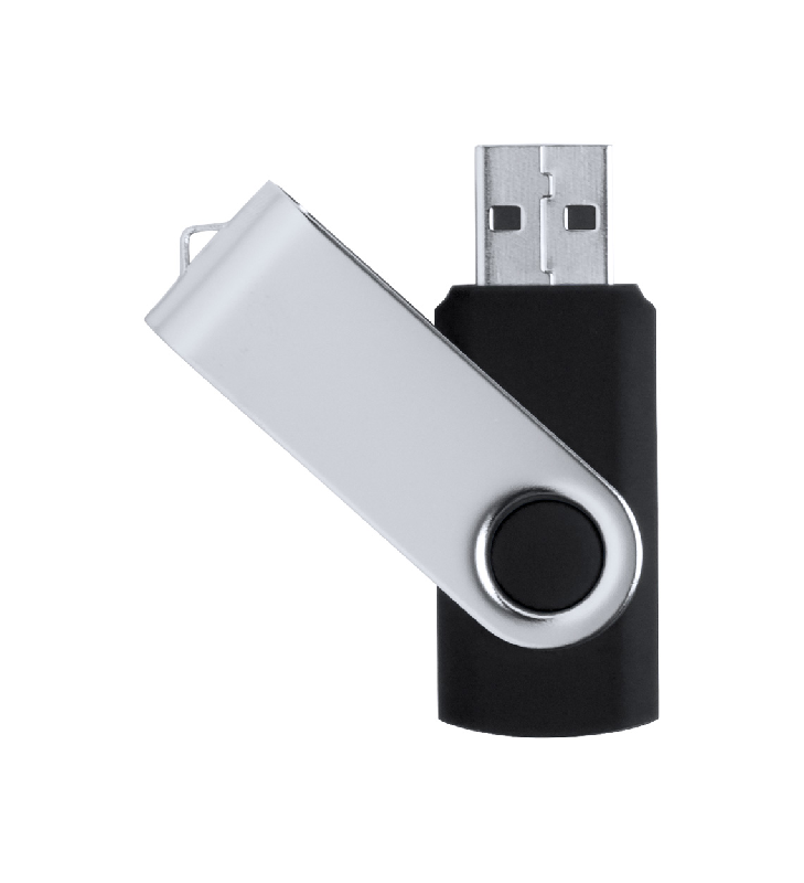 Clé USB publicitaire 32GB - métal et plastique - livrée en boîte cadeau - USB 2.0_0