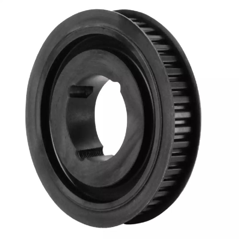 CMW - LZ048-100M - Poulies synchrones en fonte - Profil timing L - Moyeu amovible 1610 - 48 dents - Pas 9.525 mm - Traitement phosphatation_0