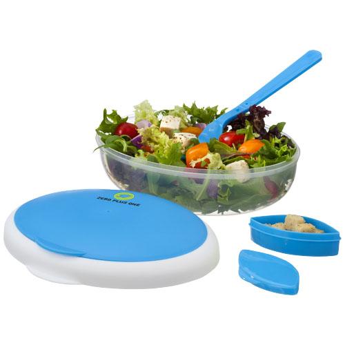 Coffret à repas Maalbox 11262100 - Fourchette pliable et pot à condiment - 400 ml - Plastique PP_0