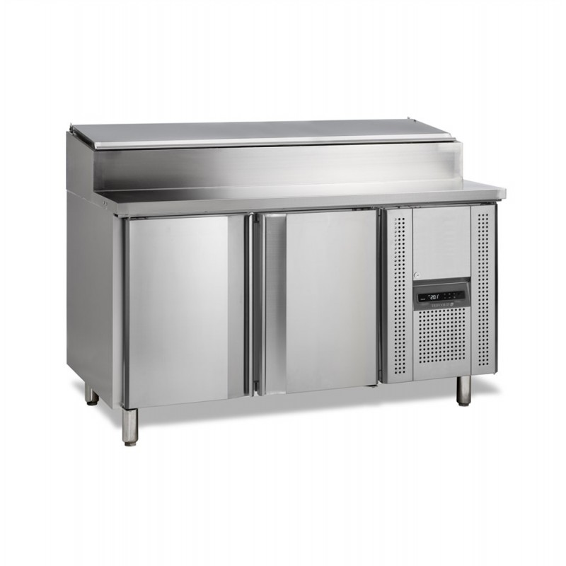 Comptoir de préparation de sandwich - Réf SS8200 - Acier inoxydable avec cuve de refroidissement GN1/3_0