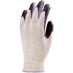 Coverguard - Gants anti coupures et manutention noir et beige en kevlar et nitrile EUROCUT STRONG 6990 (Pack de 10) Noir / Beige Taille 9 - 3435241069_0