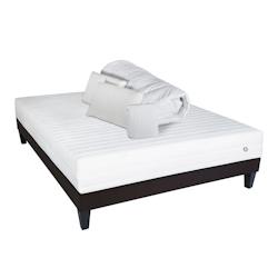 Ensemble   Matelas Latex Like + Sommier Bois + Accessoires 180x200 cm EGIO OLYMPE LITERIE - blanc 4BA.GA.K15.K.1820_0