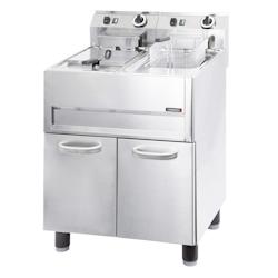 Friteuse électrique sur pieds 2 x 13 litres CFP132 Casselin - CFP132_0