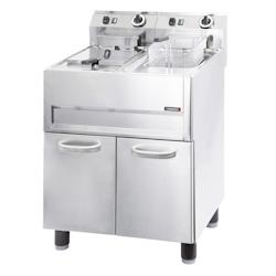 Friteuse électrique sur pieds 2 x 13 litres Casselin - CFP132_0