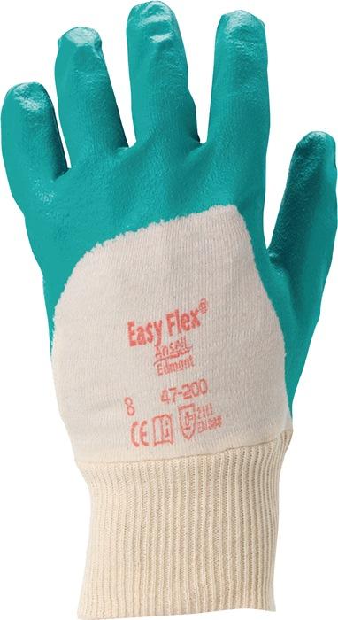 Gant ActivArmr® 47-200 taille 10 vert - coton Interlock avec revêtement nitrile - EN 388 Catégorie EPI II - ANSELL_0