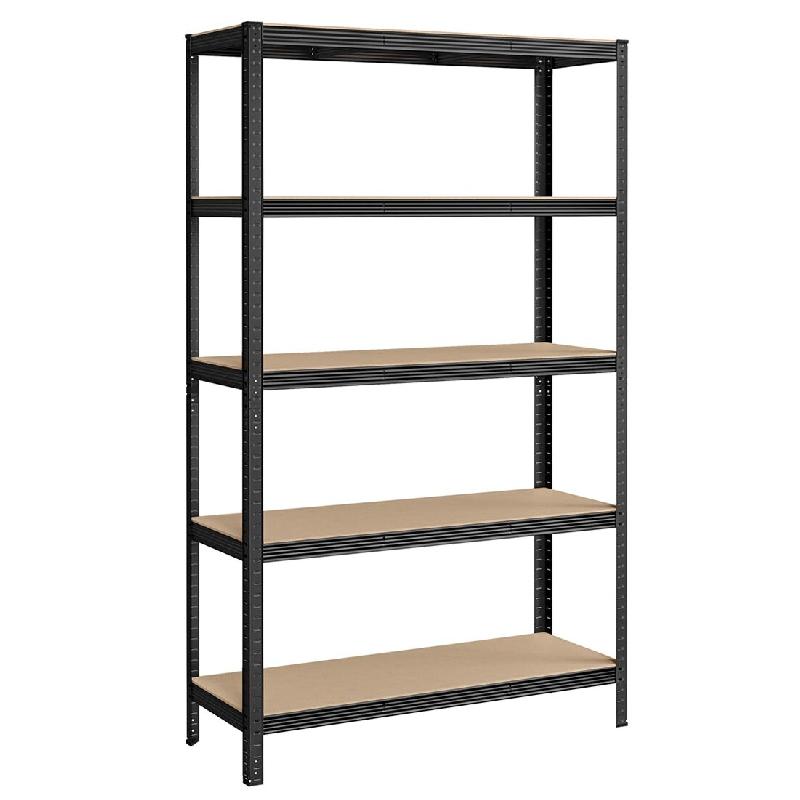 Helloshop26 - Étagère charge lourde à 5 niveaux meuble de rangement en acier montage sans outil étagère de garage pour boîtes à 12_0005569 - 30_0