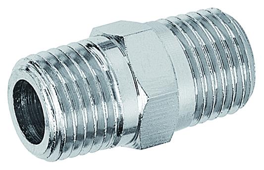 Mamelons à filetage double mâle conique - 1/4 et 1/4 - Lot de 2 pièces_0