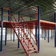 Mezzanine industrielle - Guangzhou Maobang Storage Equipment - racks métalliques avec planchers et accessoires complets_0