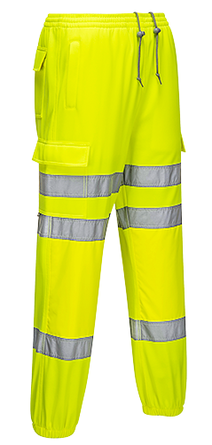 Pantalon jogging haute visibilité jaune rt48, m_0