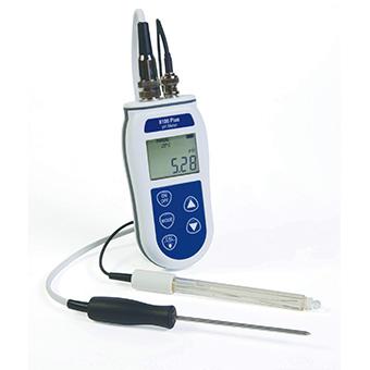 Ph-mètre portable 8100 Plus - Étanche IP66/67 avec écran LCD et électrode combinée_0