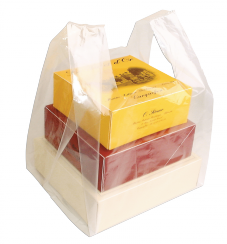 Sac plastique on sale transparent grand format