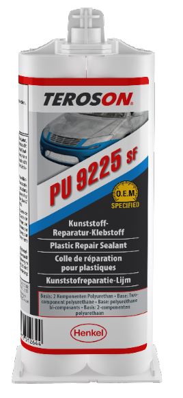 Adhésif de réparation polyuréthane bicomposant	- TEROSON® PU 9225 SF DC 50ML EGFD_0