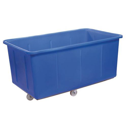 BAC CHARIOT MOBILE 625L BLEU POLYETHYLENE