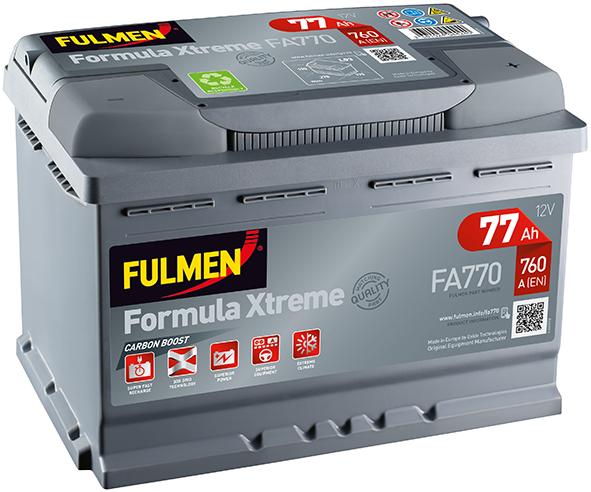 Batterie de voiture 60Ah/540A FULMEN FB602