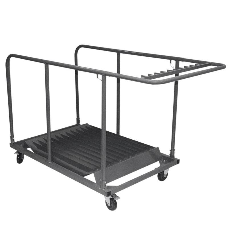 Chariot table ronde Nimes 132x83x102 -_0