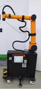 Cobot AUBO i10 - robot collaboratif à 6 degrés de liberté sur pied nomade, avec radars de zone_0