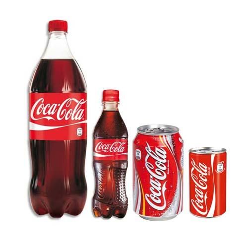 COCA COLA ROUGE - CANETTE DE COCA COLA - PACK DE 24X15 CL