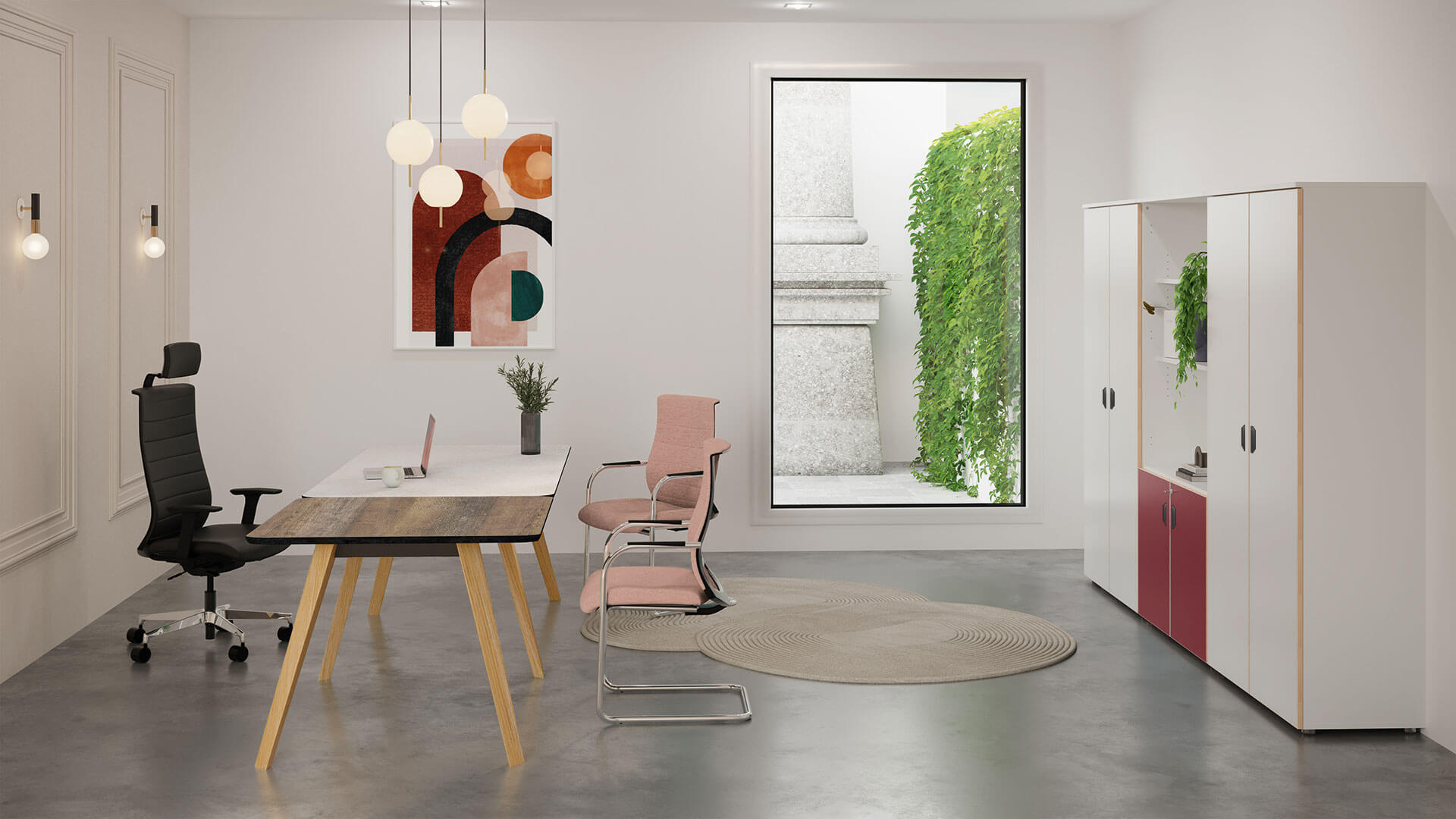 Fauteuil visiteur  ultra design pour l'accueil des visiteurs - WAVE LUGE_0