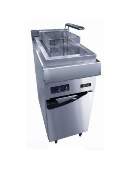 Friteuse CAPIC gaz 26 litres sur placard - W381035_0