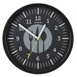 Hendi Horloge murale noire ø356mm Horloge design - 271322_0