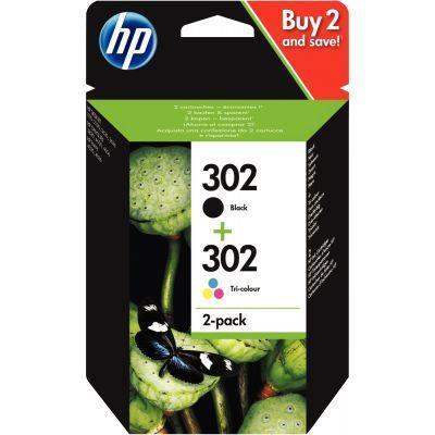 Lot de 2 cartouches encre à la marque HP X4D37AE noir et couleurs_0