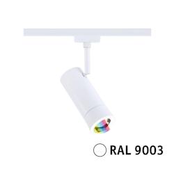 Paulmann URail Spot Smart Home Zigbee 3.0 Tarie RGBW  230lm 4,5W RGBW+ gradable 230V Blanc signal 95692 - blanc plastique 95692_0