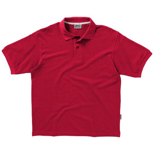 Polo manches courtes pour homme - Forehand 33S01286 - Maille piquée 100% coton peigné 200-220 g/m²_0