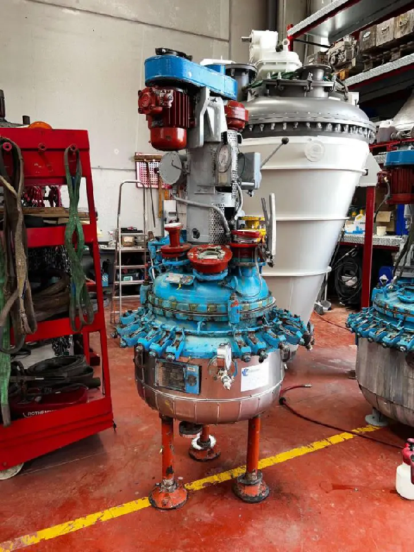 Réacteur dietrich émaillé 155 litres avec agitation et veste d'occasion - référence                        :                         c7555_0