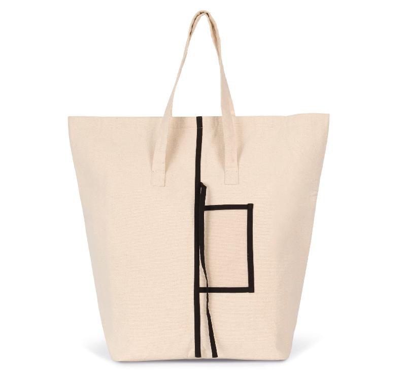 Sac isotherme en coton recyclé - Réf: KI7208 - Disponible en tailles M et L - Marque Kimood_0