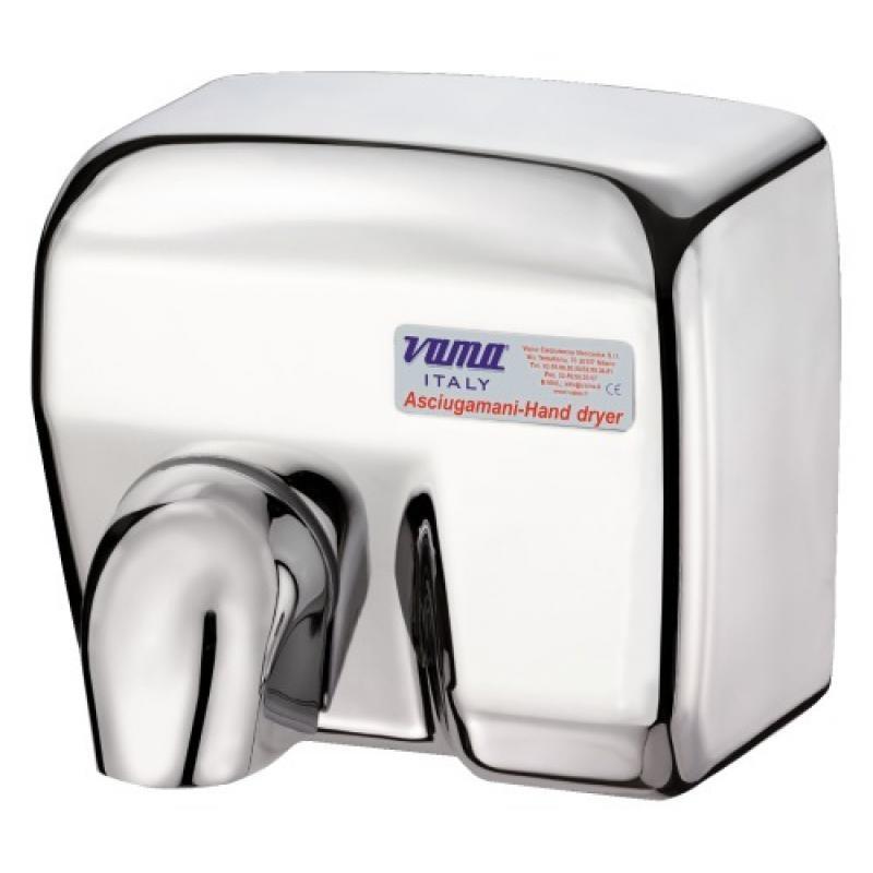 Sèche-mains électronique à capteur et tuyère orientable ariel acier inox aisi 304 brillant_0
