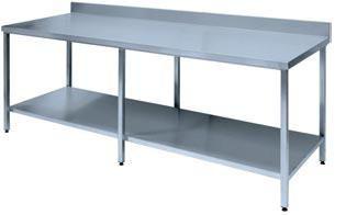 Table centrale de préparation et à dosseret_0