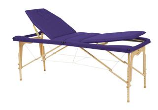 Table de massage pliante en bois - tendeur standard - C-3213M61 - réglable en hauteur - 70 x 182 cm_0